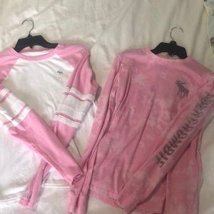 Abercrombie and fitch long sleeves BUNDLEEE